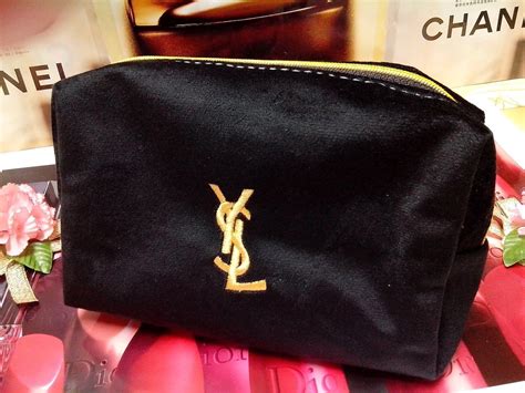 ysl makeup bag black|yves saint laurent makeup kit.